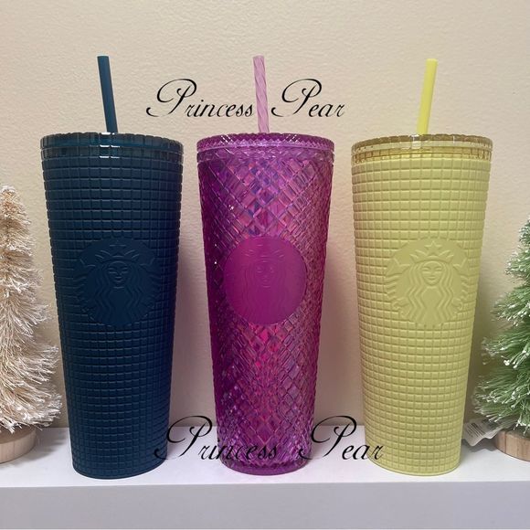 Starbucks Other - 3x Starbucks Valentine’s 2023 Jeweled Cup mew released